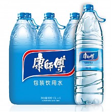 京东商城 康师傅 包装饮用水1.5L*6瓶 9.9元