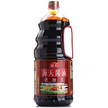 京东商城 海天 老抽王 黄豆酿造酱油 调味料调料1.9L 19.9元