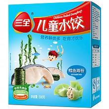 京东商城 三全 儿童水饺 鳕鱼海苔口味 300g （42只） 13.09元
