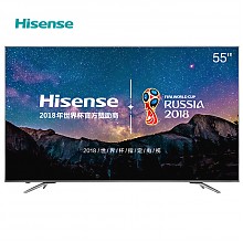 京东商城 海信（Hisense）LED55EC750US 55英寸 超高清4K HDR 人工智能 智慧语音 VIDAA4.0系统 （子夜黑） 4199元