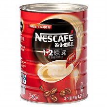 京东商城 Nestle雀巢咖啡1+2原味罐装 1.2kg 65.9元