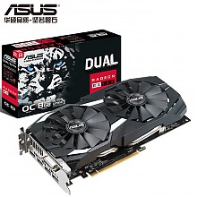 京东商城 华硕（ASUS）DUAL-RX 580-O8G 1360~1380MHz 8G 雪豹系列电竞游戏独立显卡 1999元