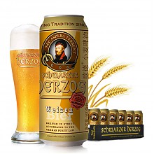 京东商城 德国进口 歌德（schwarzer herzog ）小麦啤酒 500ml*24听 69.9元