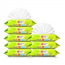 京东商城 gb好孩子橄榄滋养婴儿卫生湿巾80片（带盖）8连包WL0009 49.9元