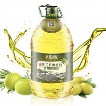 京东商城 恒大兴安 食用油 清香芥花籽橄榄油 调和油 4L 49.9元