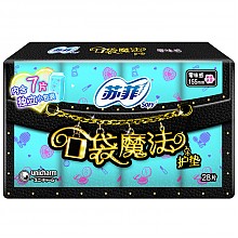 京东商城 苏菲口袋魔法美妆心情零味感护垫155mm 28P（新老包装加量装随机发货） 6.1元