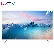 京东商城 KKTV U65MAX 65英寸4K HDR MEMC 人工智能语音36核液晶平板智能电视机金属旗舰版 康佳出品 银色 4599元