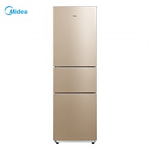 苏宁易购 美的（Midea）BCD-215WTM(E) 215升 双系统风冷 铂金净味 节能静音家用三门冰箱 1799元