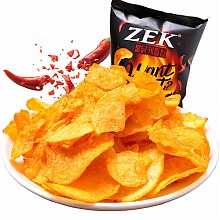 京东商城 Zek zek超级辣鸡味马铃薯片 韩国进口零食 火鸡非油炸非膨化食品60g 14.85元