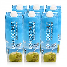 京东商城 泰国进口  Koh coconut 酷椰屿100%椰子水1L*6组合装 59元