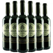 京东商城 西班牙进口红酒 拉法蒂诺（LAFATINO）干红葡萄酒 750ml*6瓶 整箱装 68元
