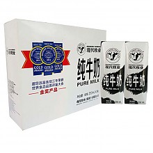 京东商城 限西南：现代牧业（MODERN FARMING）尊贵常温纯牛奶 250ml×3包 便携装 4.9元