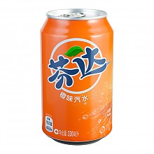 京东商城 芬达碳酸饮料330ml*24听 整箱 39.9元