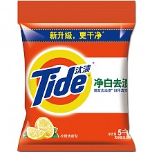 京东商城 汰渍 净白去渍洗衣粉（柠檬清香）5kg/袋 29.9元