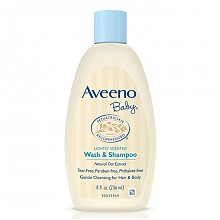 京东商城 艾维诺 Aveeno 婴幼儿天然燕麦无泪洗发沐浴露2合1 美国 236ml *3件 131.58元（合43.86元/件）