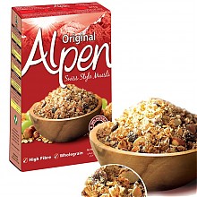 京东商城 Alpen 欧倍 瑞士风味燕麦干果早餐麦片 原味 375g *5件 94.75元（合18.95元/件）