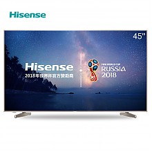 京东商城 海信（Hisense）LED45M5010U 45英寸炫彩4K智能电视14核配置 VIDAA4.0丰富影视教育资源（香槟金） 2599元