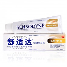 京东商城 晚上10点 舒适达（sensodyne） 多效护理 抗敏感牙膏 70g 1元秒杀