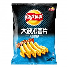 京东商城 乐事（Lay’s）休闲零食 大波浪薯片 铁板鱿鱼味 145g 10.9元