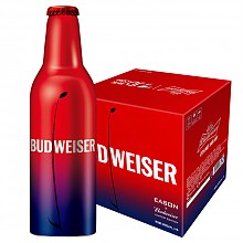 京东商城 Budweiser 百威 啤酒 Eason限量版铝瓶 355ml*6瓶 69元，赠背包