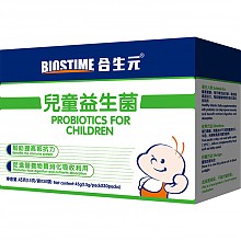 京东商城 合生元(BIOSTIME)儿童益生菌 1.5g*30袋 儿童益生元 *2件 214.84元（合107.42元/件）