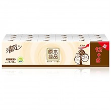 京东商城 清风（APP）手帕纸 原木纯品 3层纸巾*18包 迷你型（需用劵） 5元