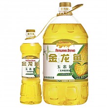 京东商城 金龙鱼 食用油 非转基因 压榨 玉米油5L(捆绑小油) 65.8元