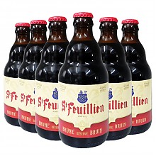 京东商城 比利时进口啤酒 St-Feuillien 圣佛洋棕啤酒 精酿啤酒 组合装330ml*6瓶 159元