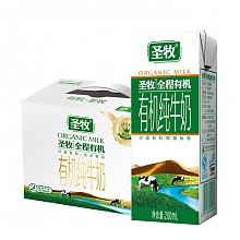 京东商城 圣牧 全程沙漠有机 全脂牛奶 200ml*6 随享装 *2件 29.85元（合14.93元/件）