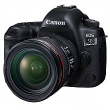 京东商城 佳能（Canon）EOS 5D Mark IV 套机（EF 24-70mm f/4L IS USM） 单反相机 23837元（需用券）