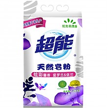京东商城 超能 天然皂粉（馨香炫彩）1.5kg *2件 38元（2件5折）
