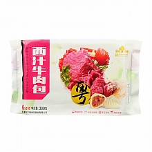 京东商城 狗不理 手工包子 西汁牛肉口味 300g(6个) *3件 39元（合13元/件）