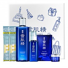 京东商城 雪肌精 SEKKISEI 雪肌新透明感CP礼盒（化妆水330ml+乳液130ml+面膜纸*2+凝露6g+蕴皙精华面膜24ml） 460元