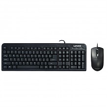 京东商城 联想 （lenovo）KM4800 联想键盘鼠标套装 防水耐磨 游戏专用  黑色 49元