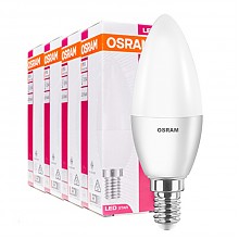 京东商城 欧司朗（OSRAM）LED灯泡磨砂烛泡4.5W E14小口 暖白色 黄光 四只装 71.6元