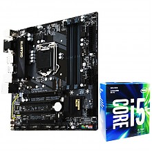 京东商城 历史新低：GIGABYTE 技嘉 B250M-D3H主板+Intel 英特尔 酷睿四核 i5-7500 盒装 1588元包邮