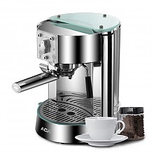 京东商城 北美电器（ACA）意式咖啡机家用 泵压蒸汽打奶泡 AC-EG10B 399元