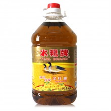 京东商城 水鴨牌 纯正压榨菜籽油 非转基因食用油 4L *4件 79.6元（合19.9元/件）