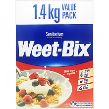 京东商城 自营                澳洲进口 新康利Weet-Bix 即食营养麦片 1.4kg 39元