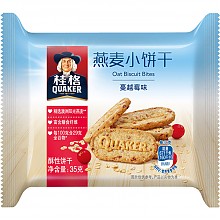 京东商城 凑单品:桂格（QUAKER）燕麦小饼干 蔓越莓味 35克 1元