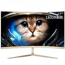 京东商城 AOC C2789FH8 27英寸 VA曲面显示器（1800R、90% NTSC） 1399元