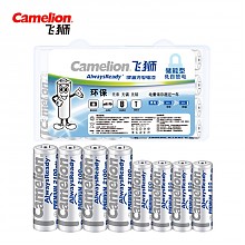 京东商城 飞狮（Camelion）低自放镍氢充电电池5号2100mAhX4节 + 7号800mAhX4节盒装 *4件 99.6元（合24.9元/件）