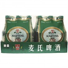 京东商城 麦氏（MARTENS）1758 10°P 醇厚啤酒 660ml*24瓶 59.9元