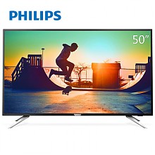 苏宁易购 Philips 飞利浦 50PUF6102/T3 50英寸 4K超高清 平板液晶电视机 2399元