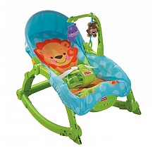 京东商城 费雪 益智玩具 新生儿宝宝婴幼儿可爱动物多功能轻便摇椅睡觉椅W2811 189元