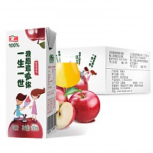 京东商城 汇源  100%苹果汁 200ml/盒*24盒 整箱 纯果汁 *3件 146.79元（合48.93元/件）