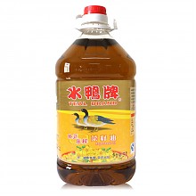 京东商城 水鴨牌 纯正压榨菜籽油 非转基因食用油 5L *2件 85.6元（合42.8元/件）