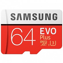 京东商城 三星（SAMSUNG）存储卡64GB 读速100MB/s UHS-3 Class10 高速TF卡（Micro SD卡）红色plus升级版+ 129元