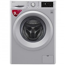 京东商城 LG WD-M51VNG25 9公斤DD变频直驱全自动滚筒洗衣机 智能手洗 95度高温洗 静音 LED触摸屏(奢华银) 2499元