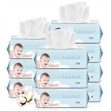 京东商城 子初 婴儿手口柔湿巾 90片 *3件 104元（合34.67元/件）
